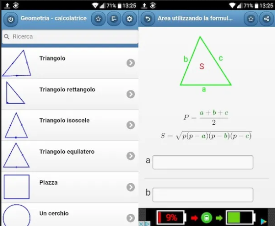 Altre app utili per risolvere problemi di geometria